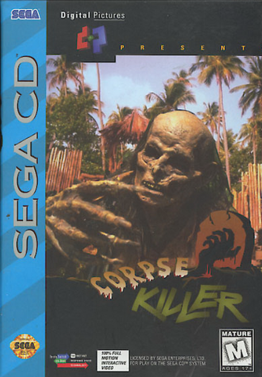 Corpse Killer (USA) Sega CD Game Cover